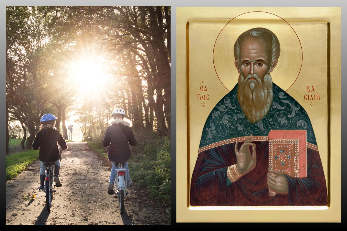 Икона священномученик Василий Анкирский, пресвитер/azbuka.ru, Весна/pixabay.com 