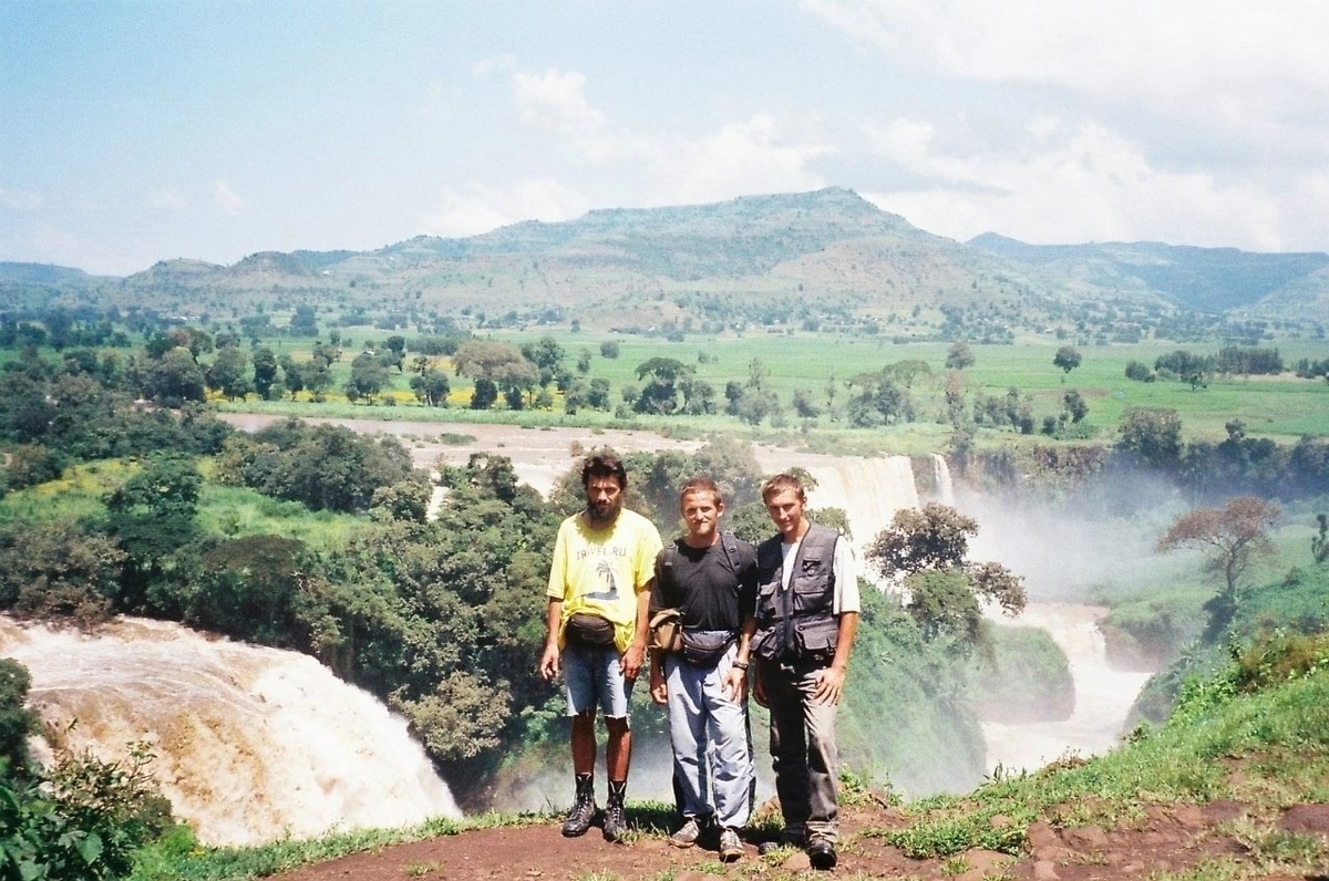 Встретил 2000 год в Африке. Фото: страница Антона Кротова в соцсети