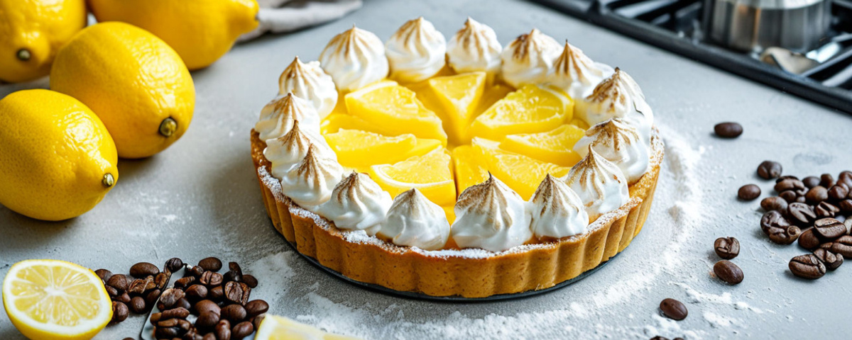 Сочетание лимонного пирога с легкой кислинкой и ароматного кофе из зерен 100% арабики – 
настоящее гастрономическое удовольствие!