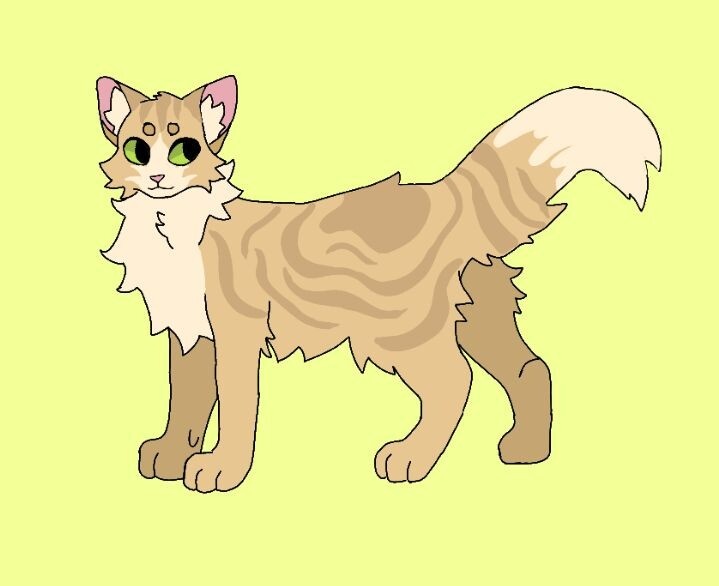 Вихрехвост. Арт от победительницы 1 места, ее персонаж.