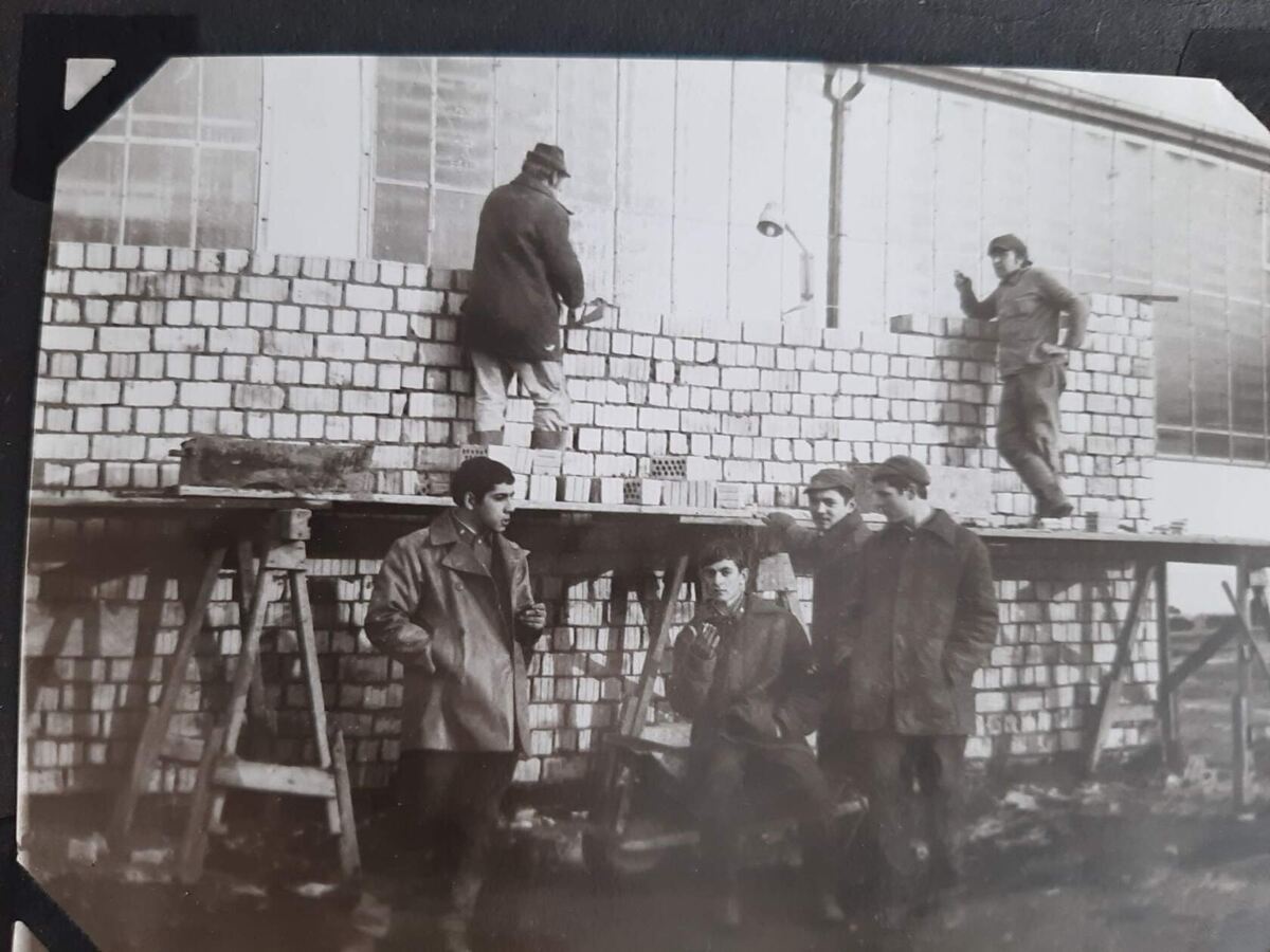 Работа у немцев, фото Виталия Полянского...