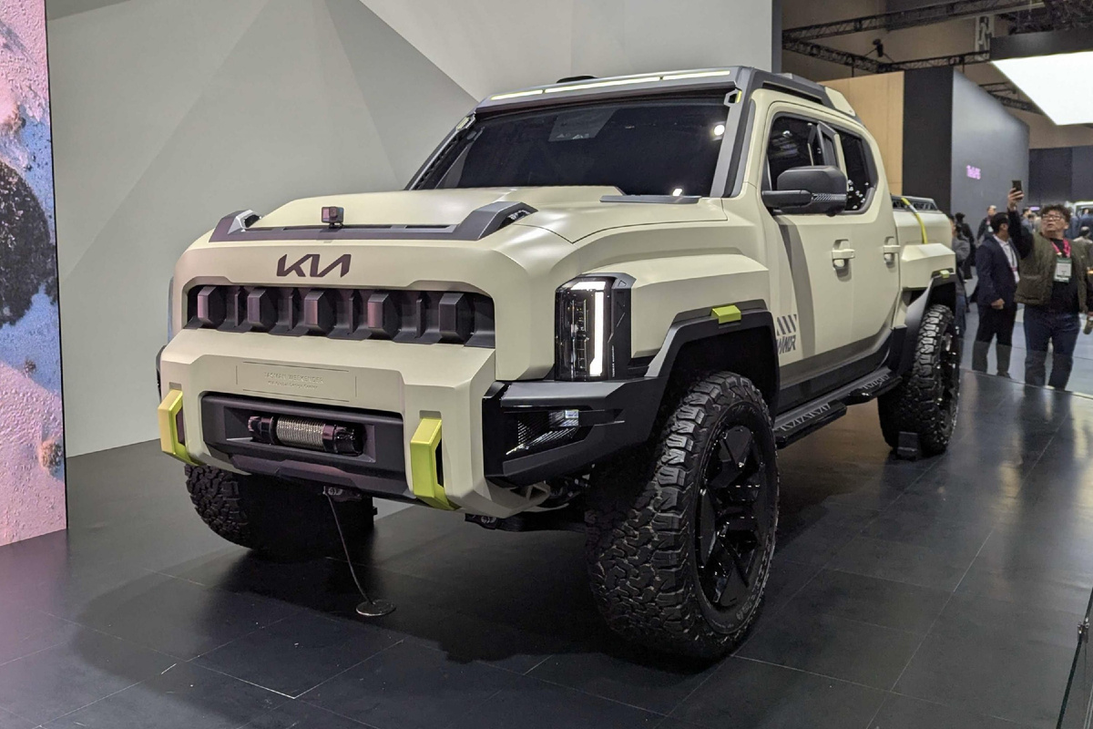 Kia Tasman — новый король бездорожья?