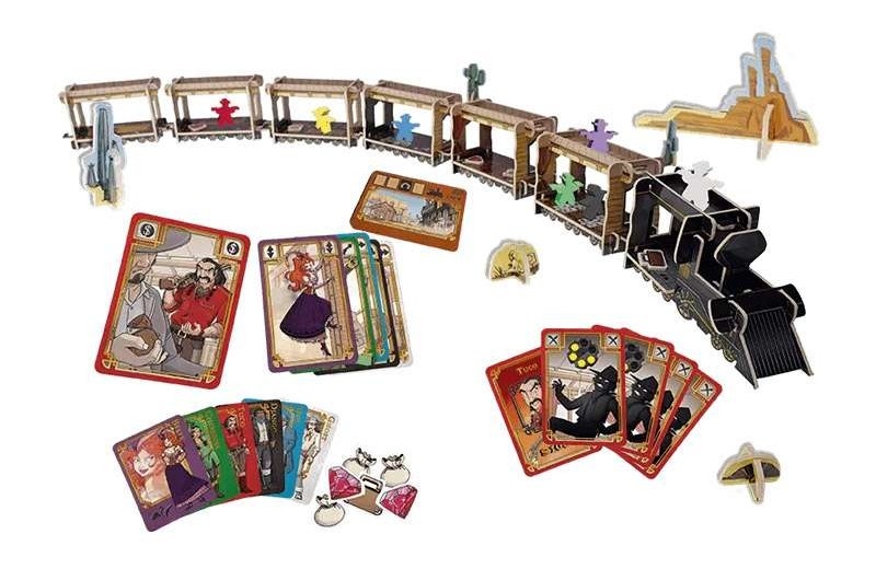 Комплектация игры "Кольт Экспресс"