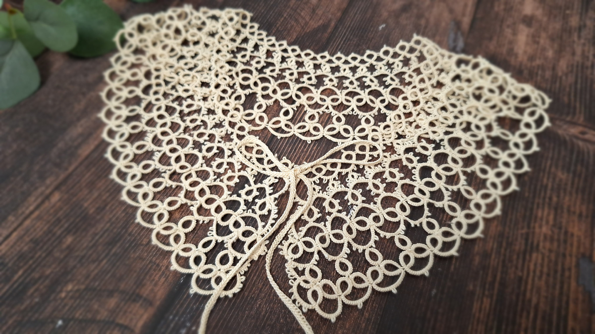 Воротничок из мерсеризованного хлопка " Денди" от Камтекс