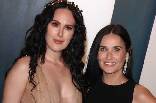    Деми Мур и её дочь Румер Уиллис