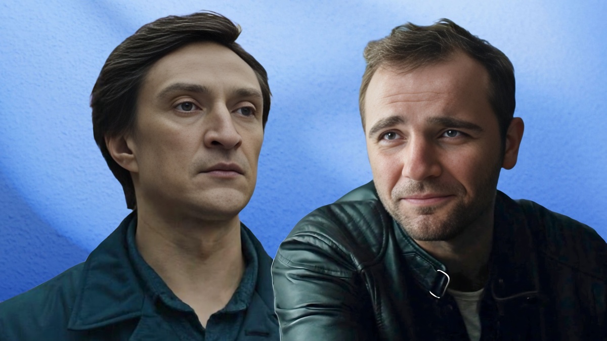 Актеры Юрий Чурсин и Максим Стоянов. Коллаж. Автор: Мария К.