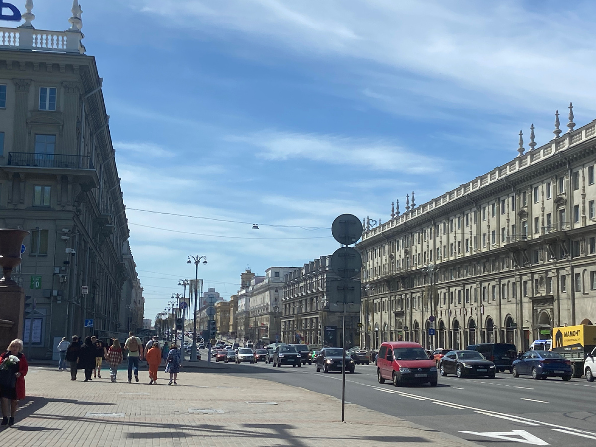 Проспект Независимости - главная улица Минска