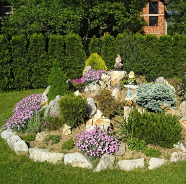 Классическая альпийская горка