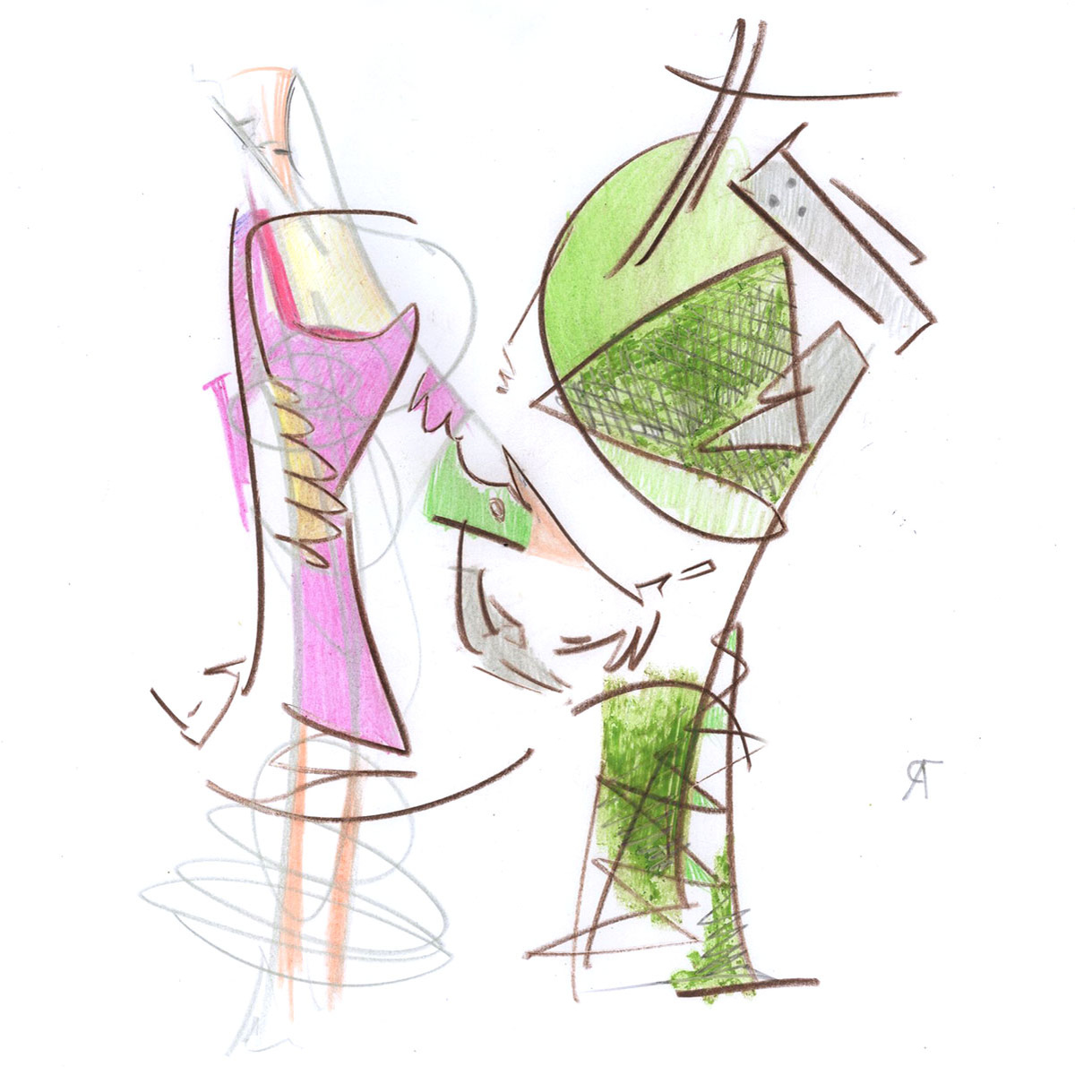 Очень анимационные.