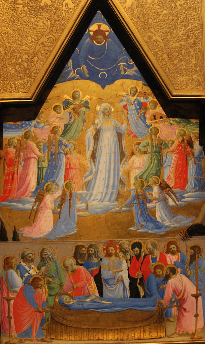 Успение и Вознесение Богородицы. Фра Беато Анджелико. XV в.