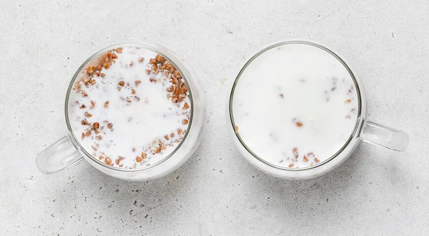   Гречка на кефире (gastronom.ru)