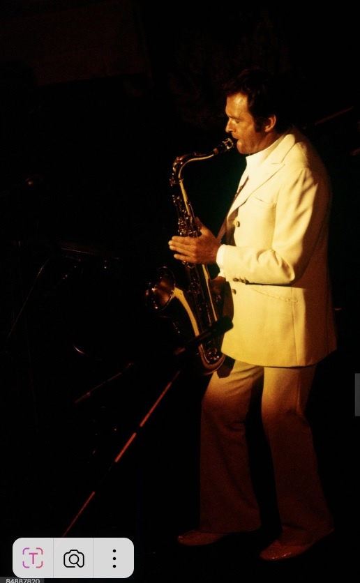 Stan Getz live on stage at Avery Fisher Hall in New York, United States in 1971. (Photo by David Redfern/Redferns)