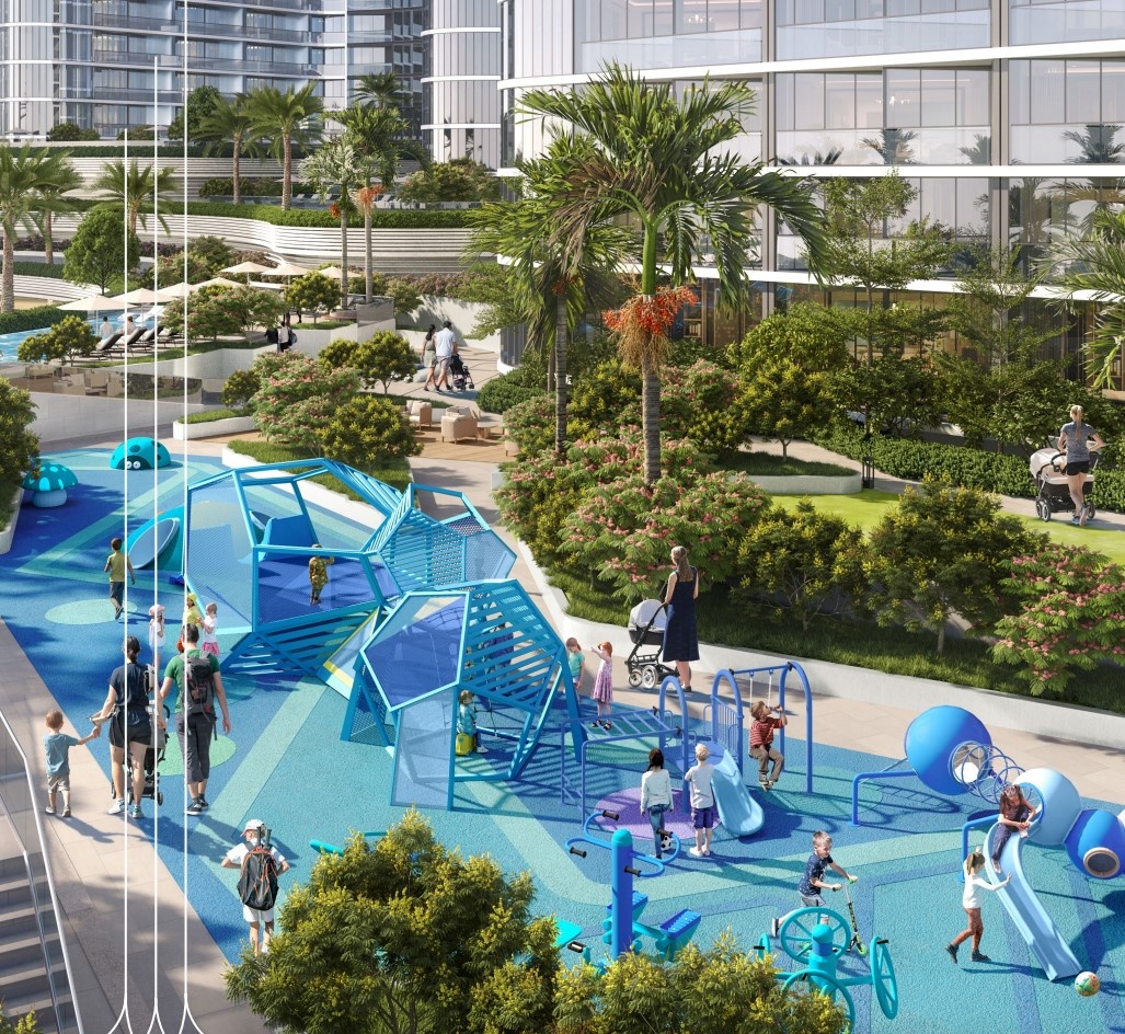 Детские площадки и зоны для прогулки