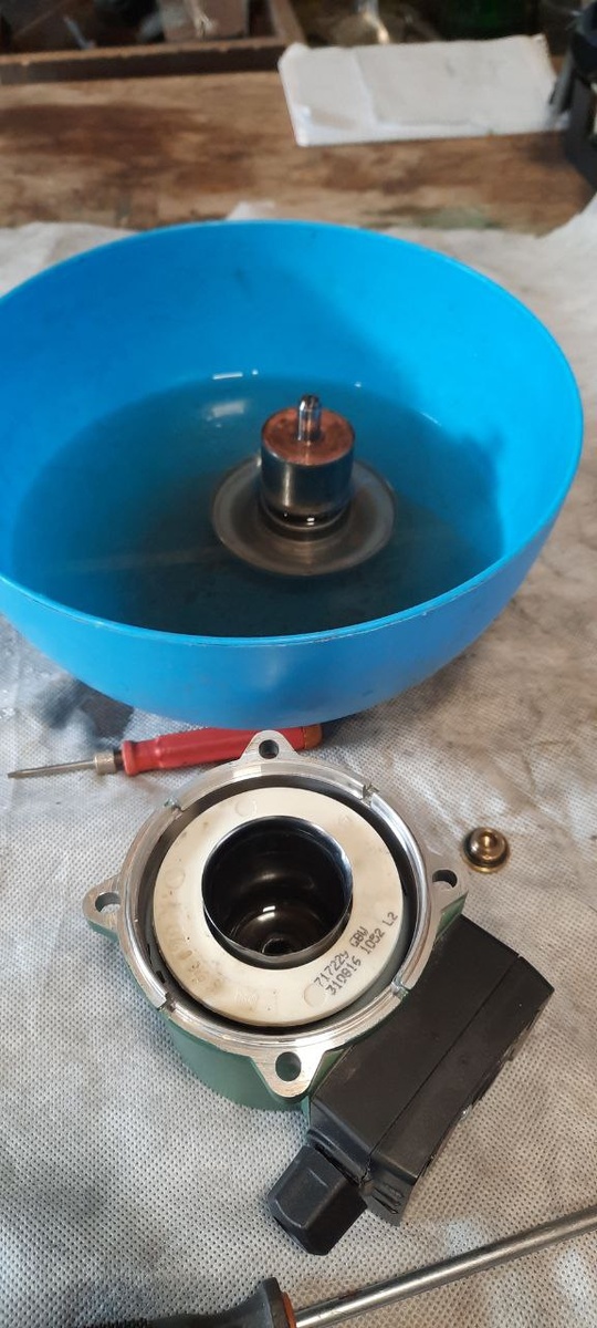 Ротор в кислотной ванне