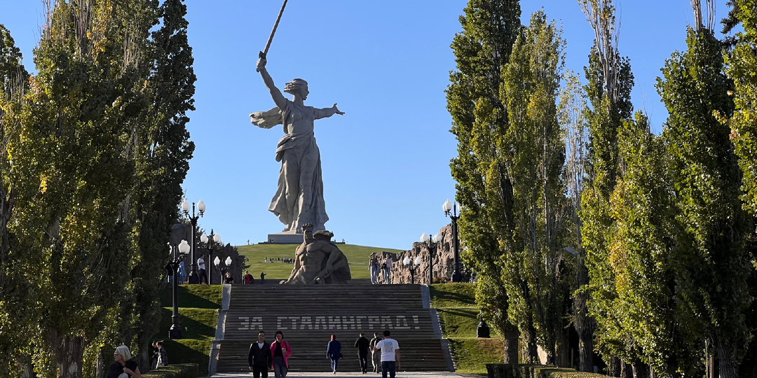 Мамаев курган - место, где сердце бьётся чаще…