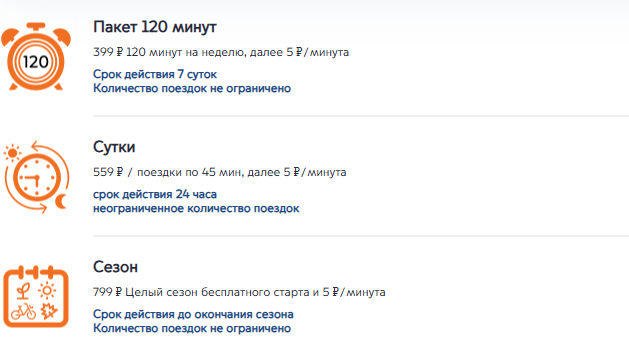 Тарифы