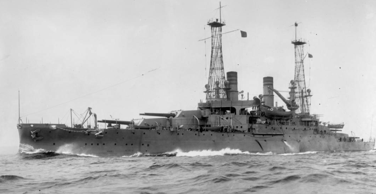 Первый американский линкор-дредноут - ВВ-27 "Мичиган"