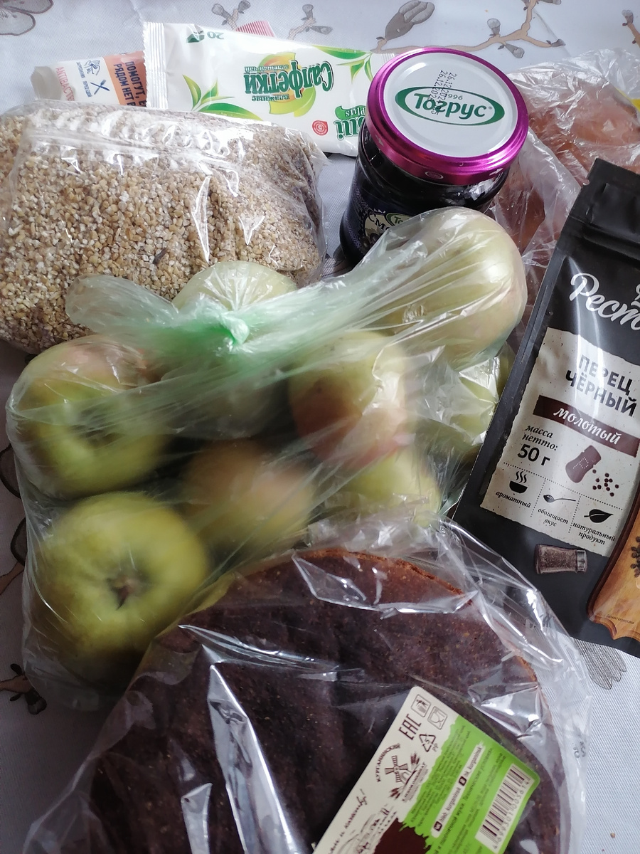 Продуктовый набор за 450 руб.