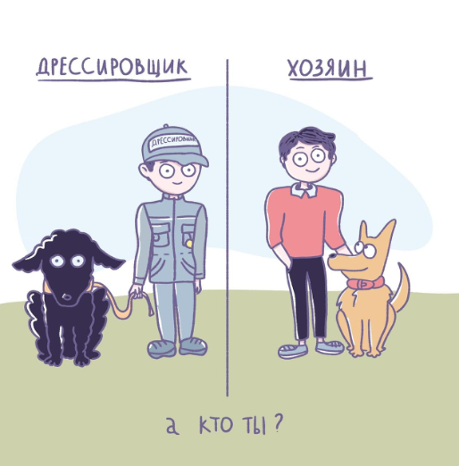 Кто вы – дрессировщик или хозяин?