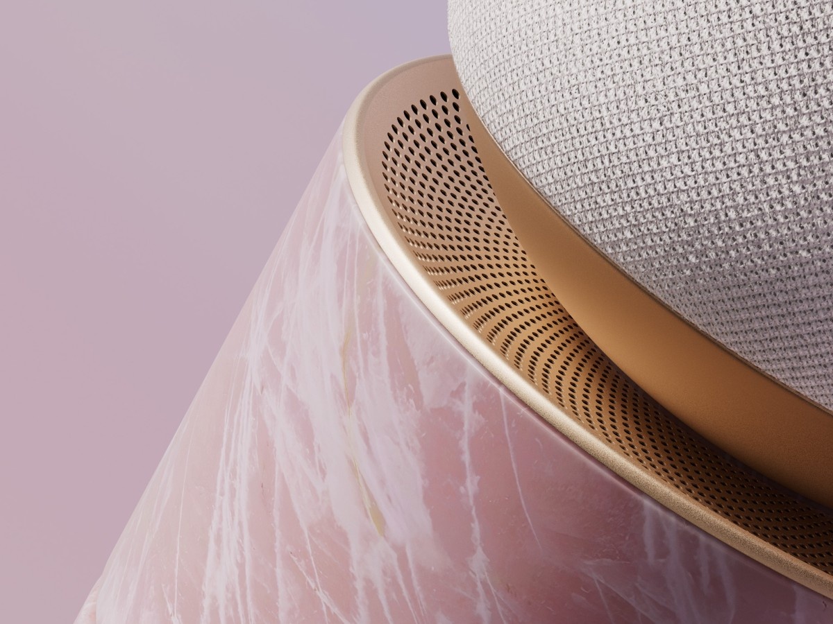    Новая колонка Bang & Olufsen получила мраморный корпус