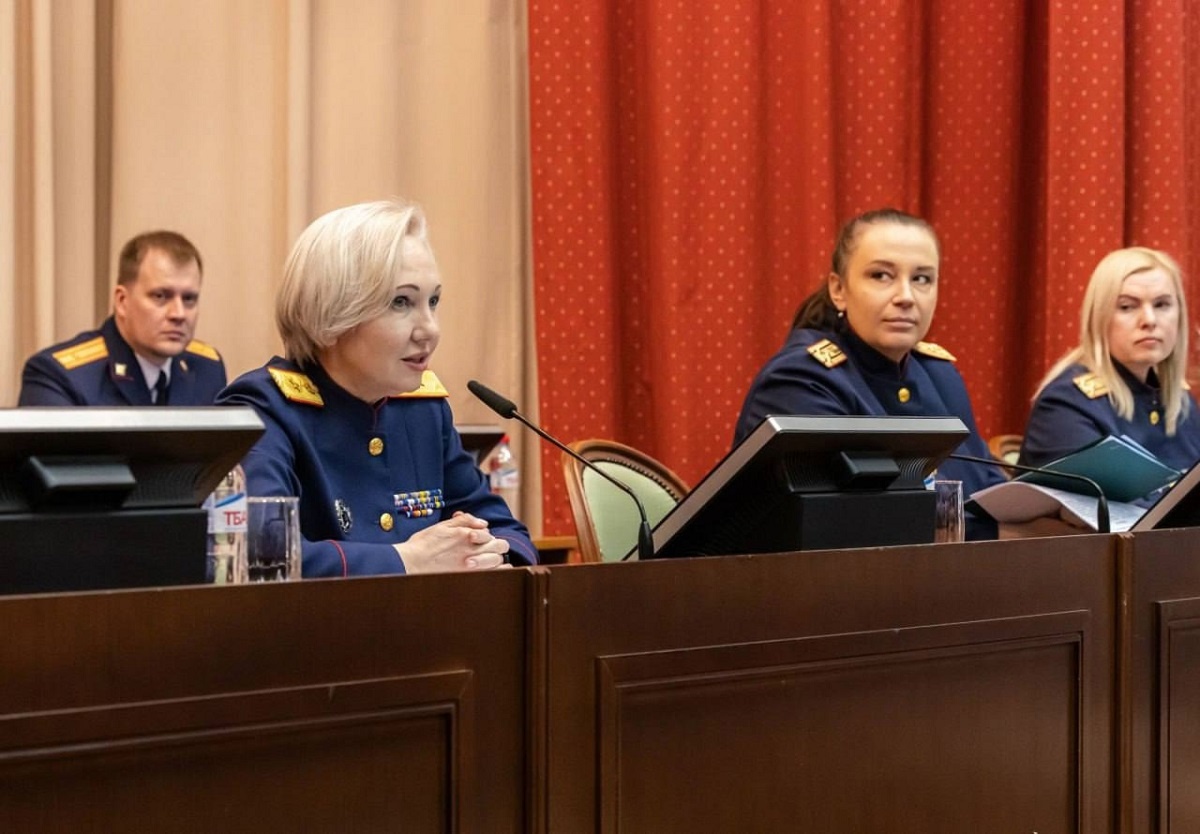    Руководитель управления взаимодействия со СМИ СКР Светлана Петренко открыла семинар