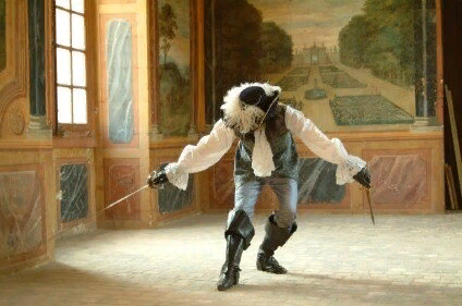 Реверанс фехтовальщика. Из открытых источников.