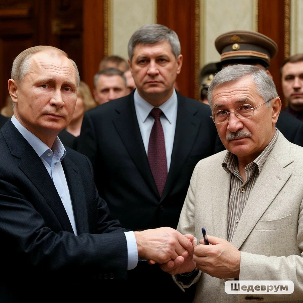 Не один Юрий Яковлев размышляет на тему подвига. Изготовлено ИИ 