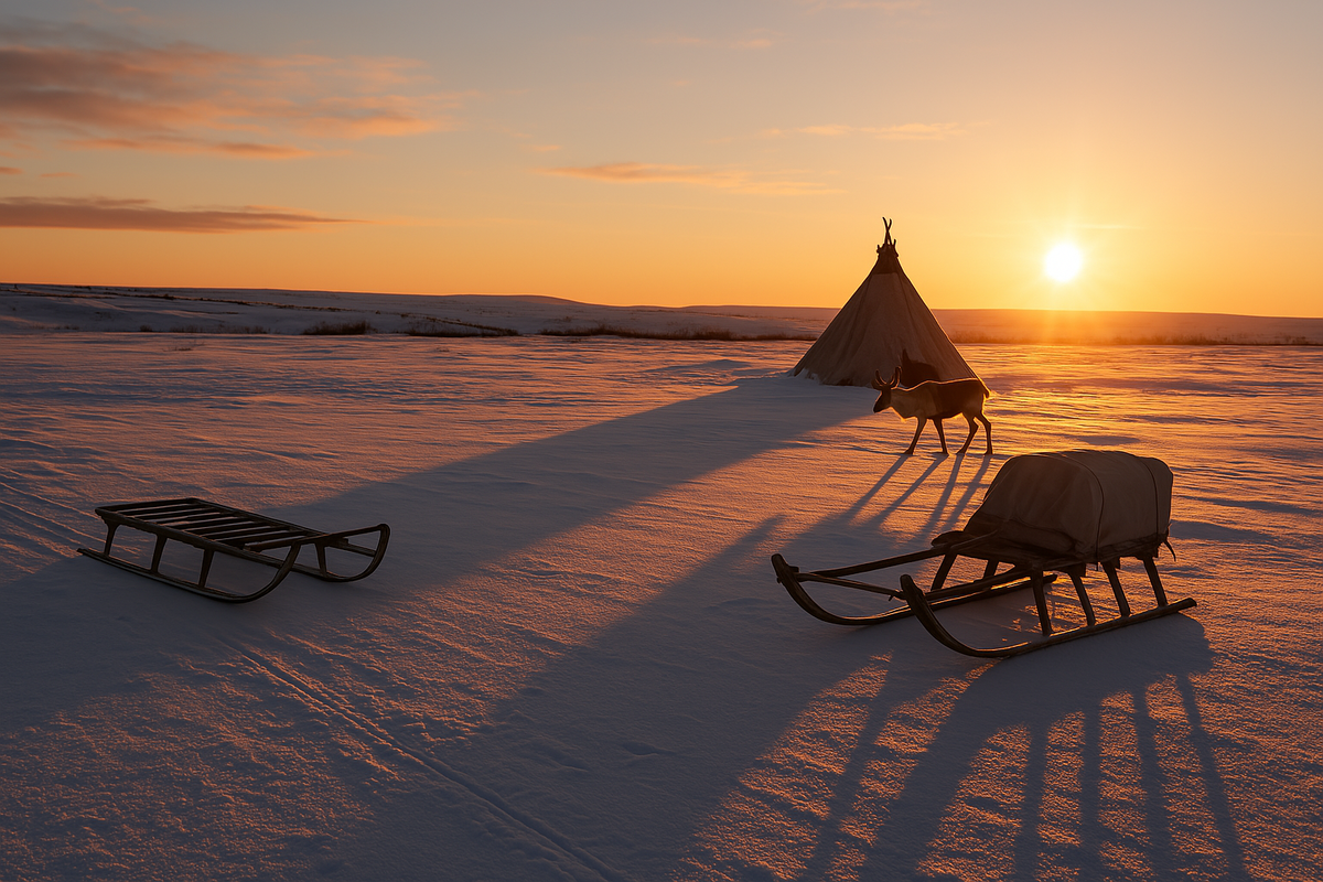 🖋 Каждая деталь в тундре оставляет след. Даже ветер.