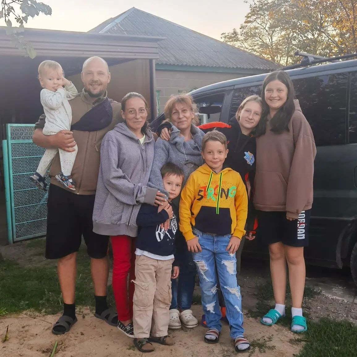 Первый, самый долгожданный приезд. Пятивнучная бабушка