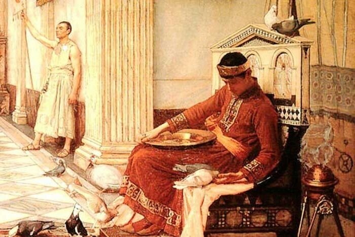 Император Гонорий любил разных птичек