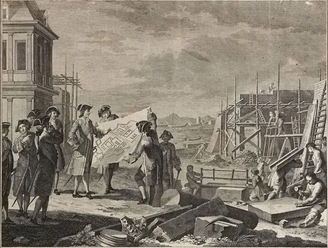 Основание Санкт-Петербурга, Петро Новелли