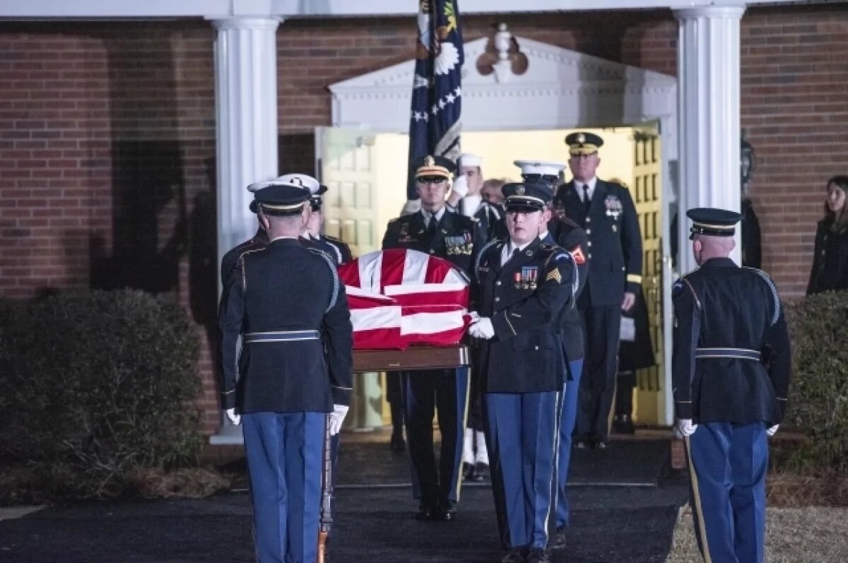    Тела погибших в болоте в Литве военных США отправили на родину