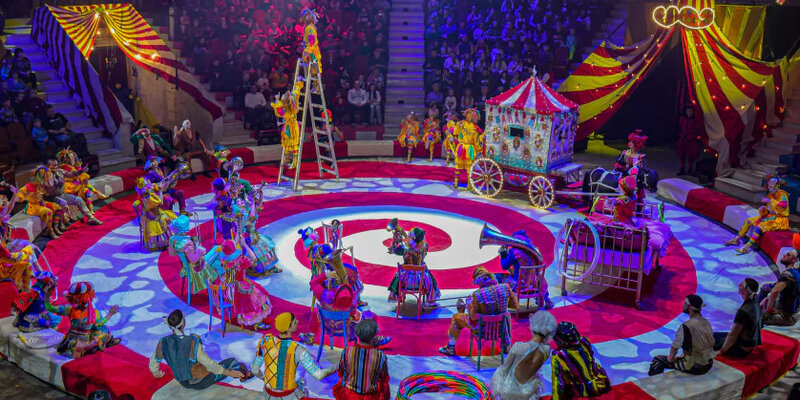 Цирковое шоу "Балаган" в Туле. Фото: Pinterest.com