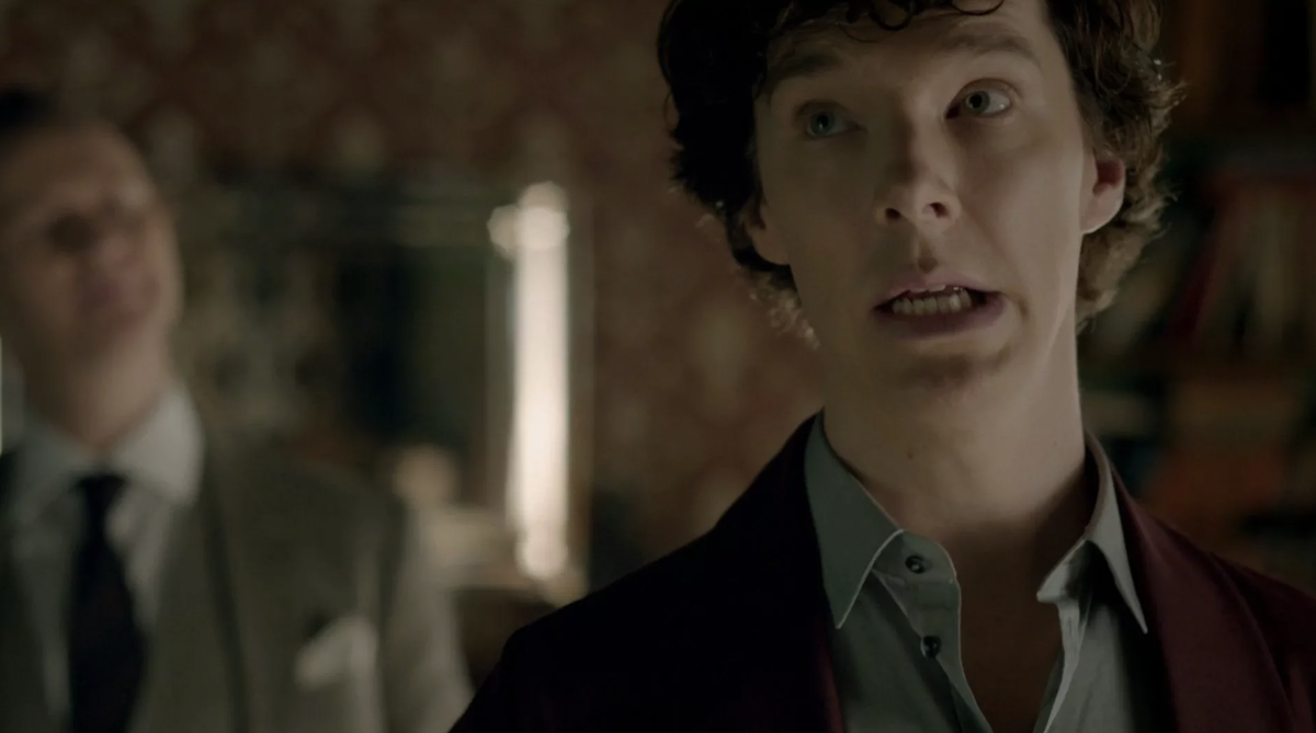 Кадр из сериала "Шерлок"