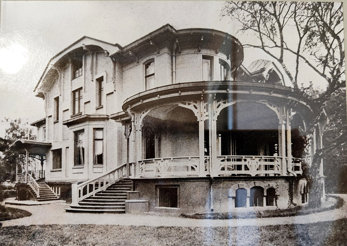 Первоначальный вид особняка Рябушинского, каким его задумал Шехтель