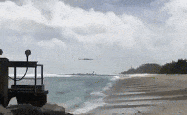 Американцы готовятся. Посадка B-2 Spirit на базу Диего-Гарсия. Источник: ТГ-канал "Военный обозреватель"