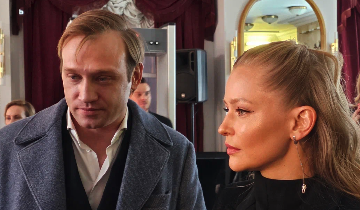    Юлия Пересильд и Михаил Тройник. Фото: Феликс Грозданов