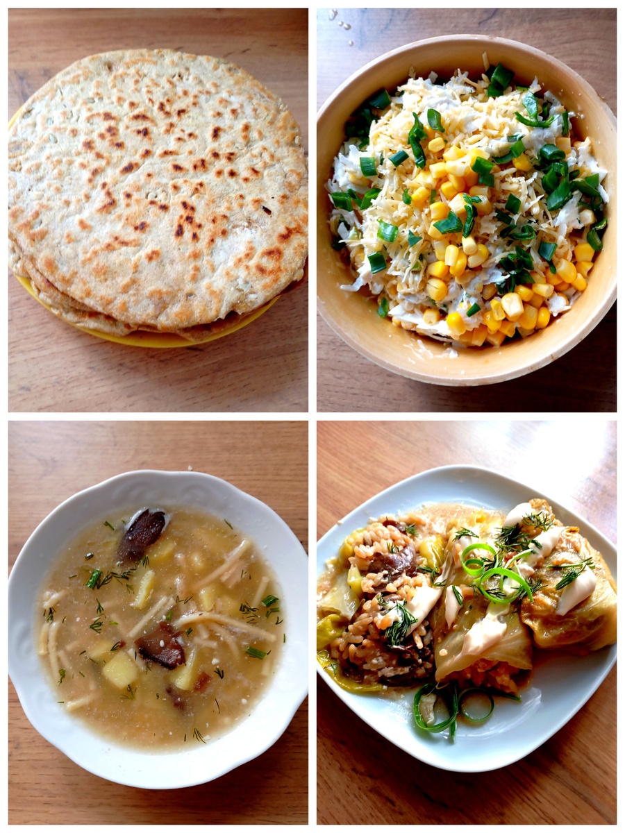 Меню вторника 