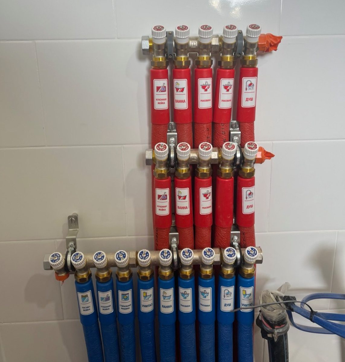 Наш пример маркировки в котельной)