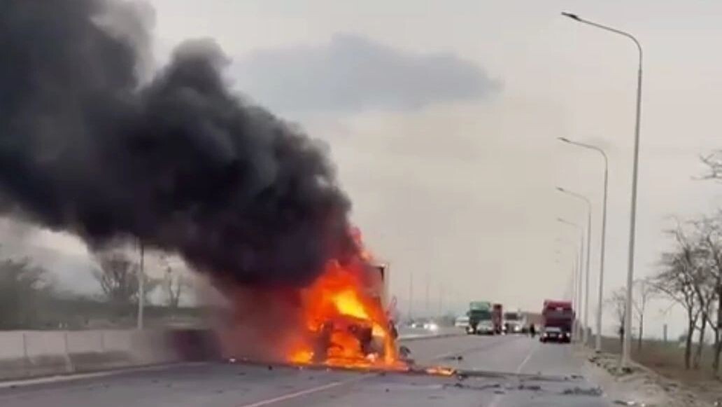    Кадр видео канала Госавтоинспекция Дагестана/t.me