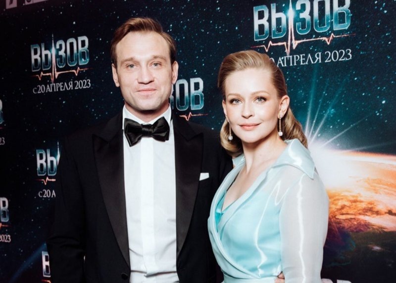 Юлия Пересильд и Михаил Тройник. Фото: Социальные сети Юлии.