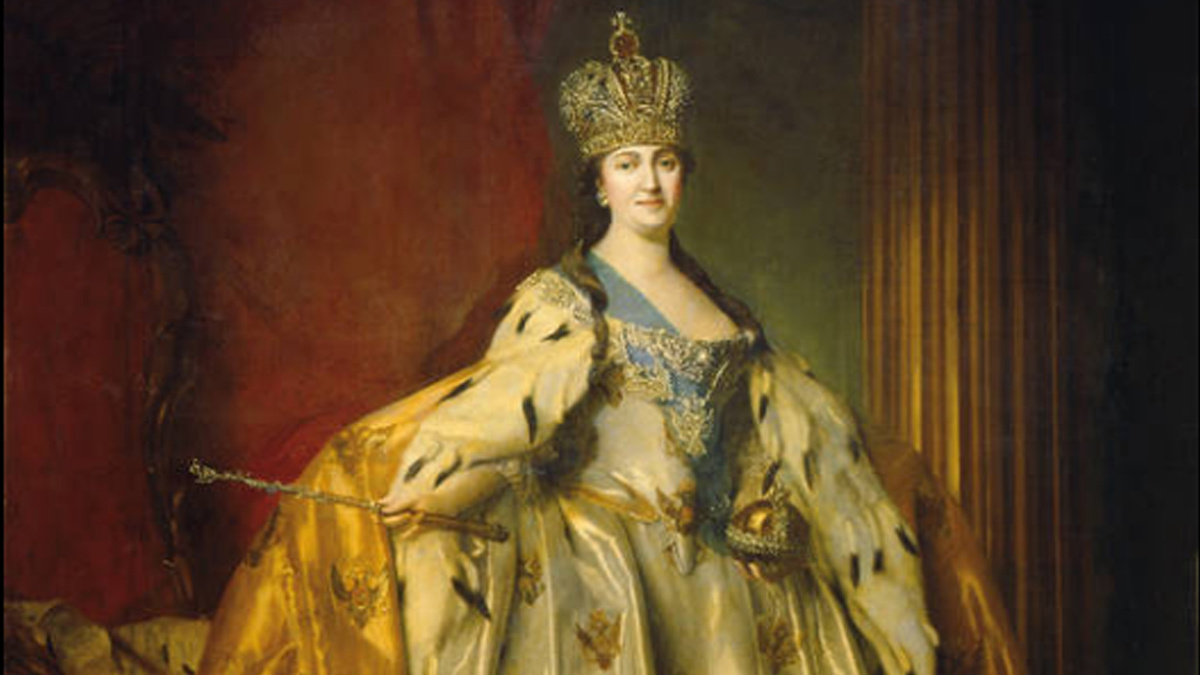 Екатерина II - худ Боровиковский В.Л. 1777г.