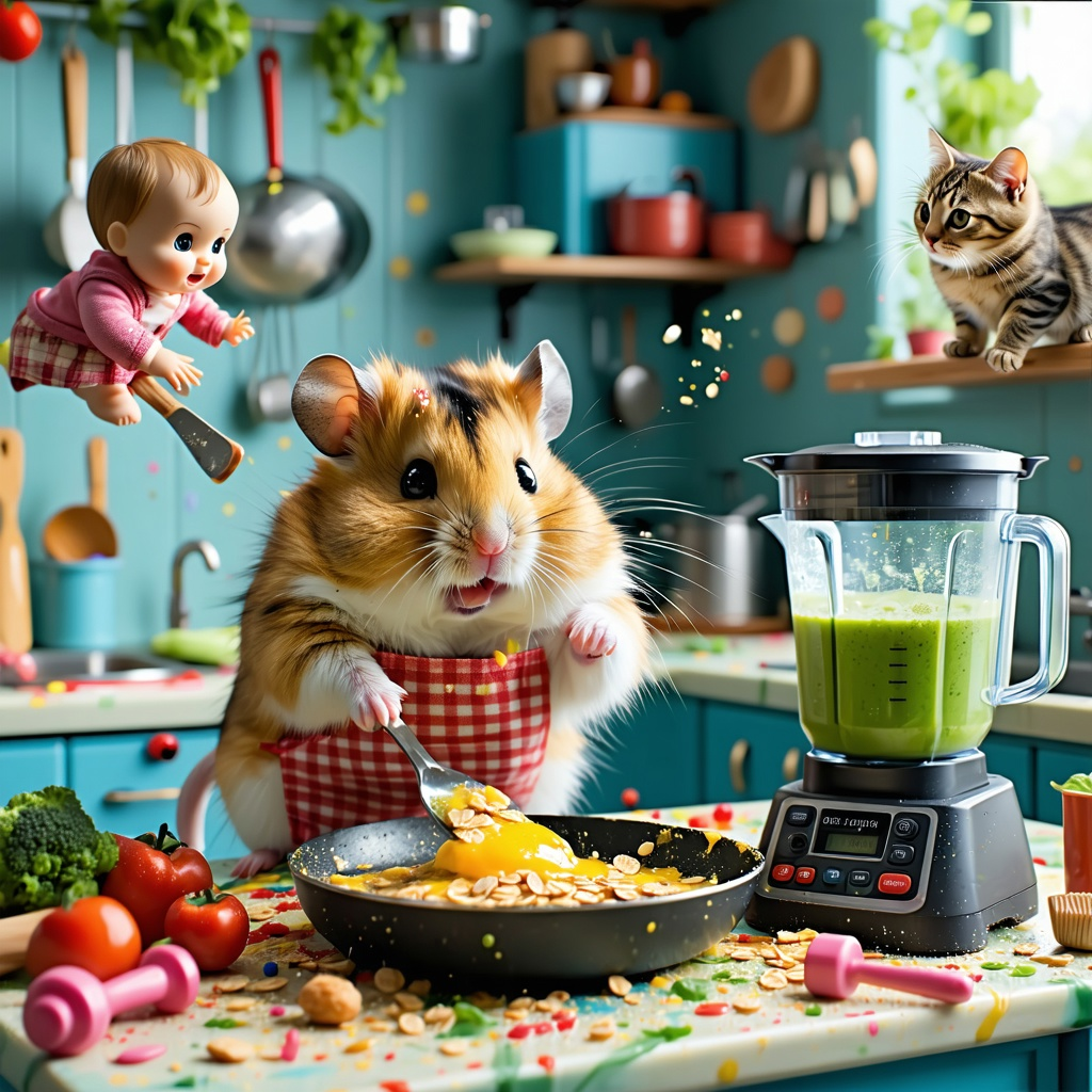 Это я за готовкой