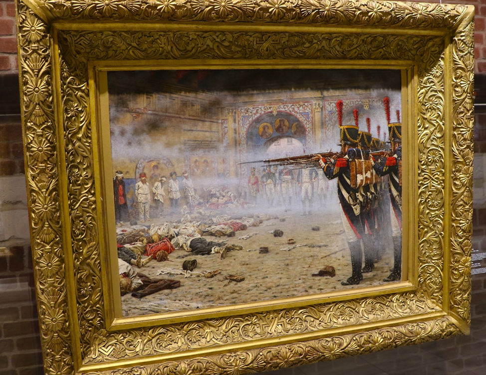 В.В. Верещагин, «Поджигатели. Расстрел в Кремле». Фотография С.П. Якуцени ©.