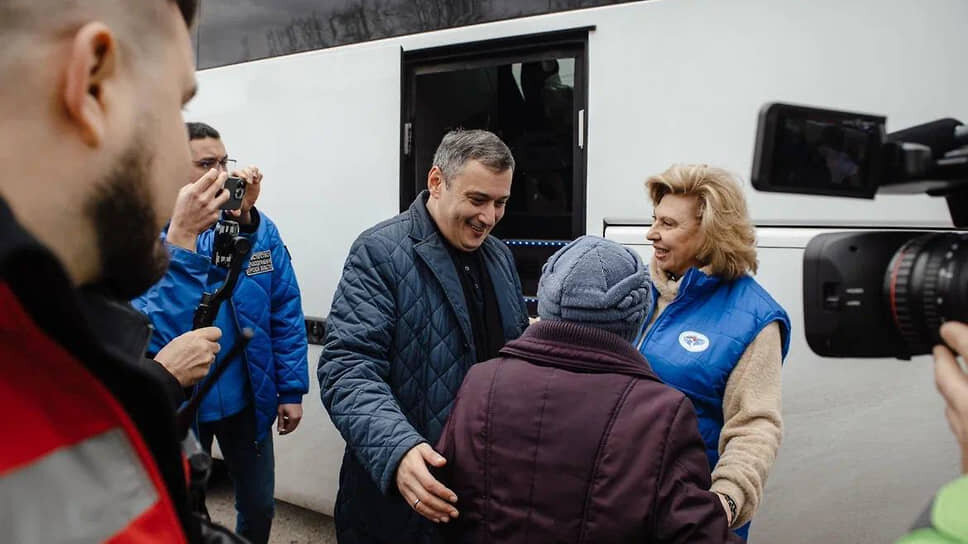 Врио губернатора Курской области Александр Хинштейн.📷Фото: Telegram-канал Александра Хинштейна