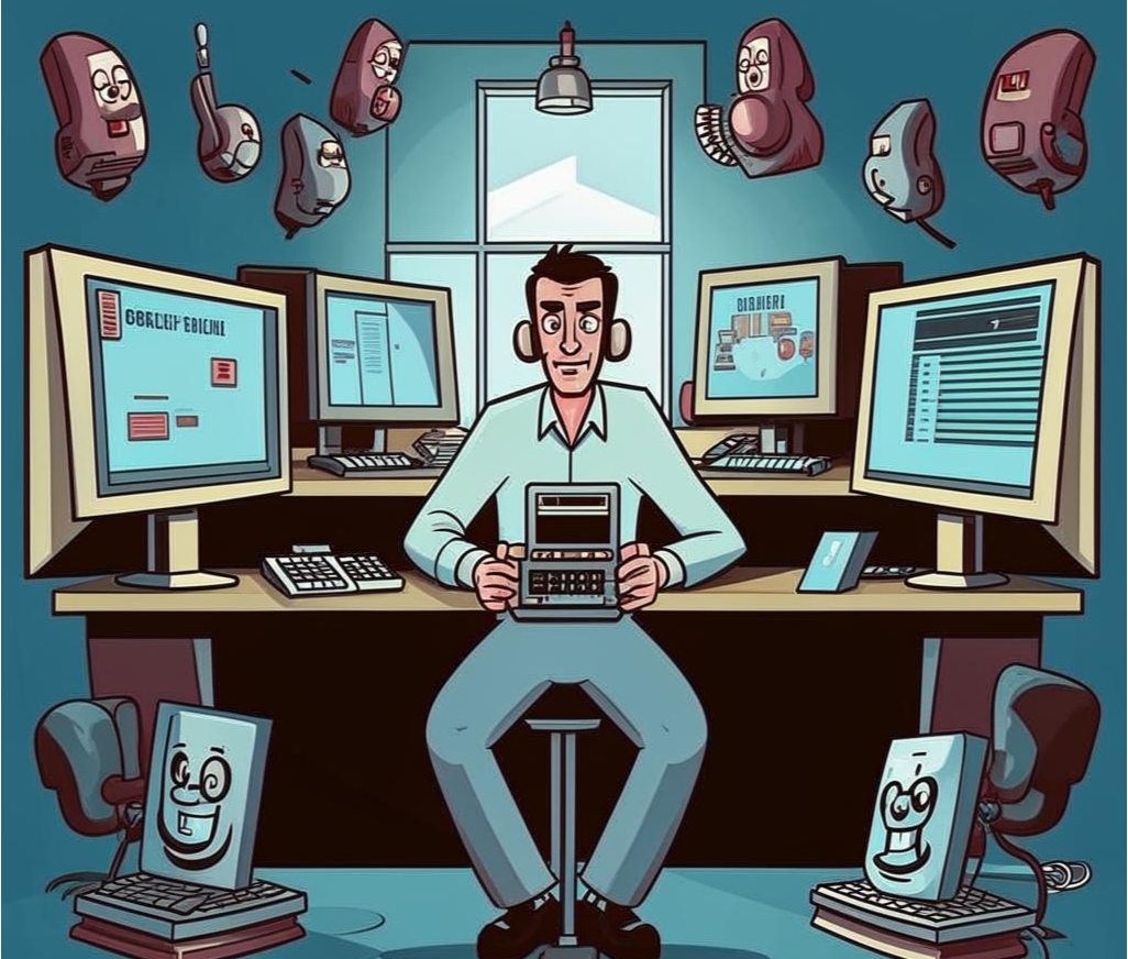 Как-то так нейросеть видит телефонного мошенника