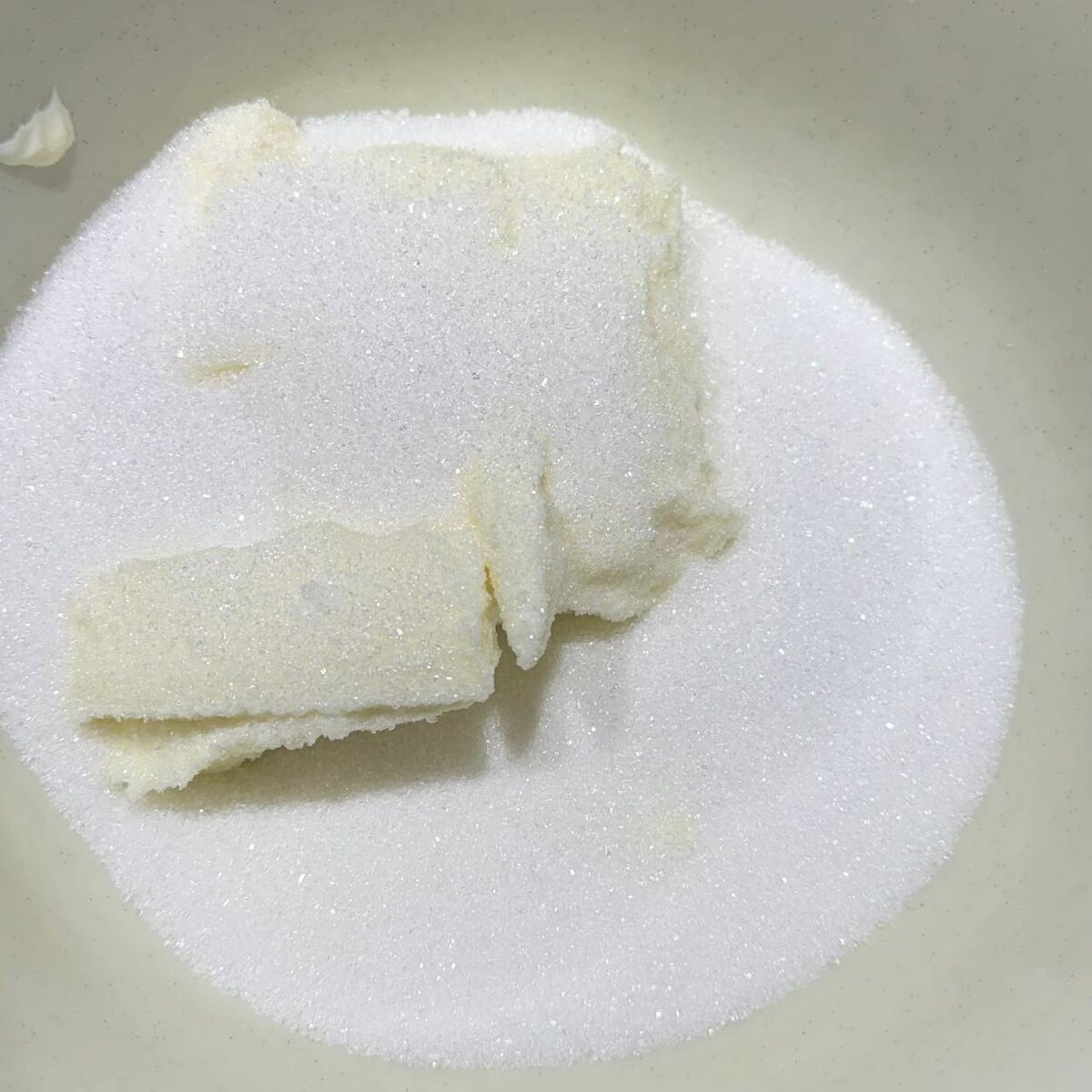 Масло + сахар