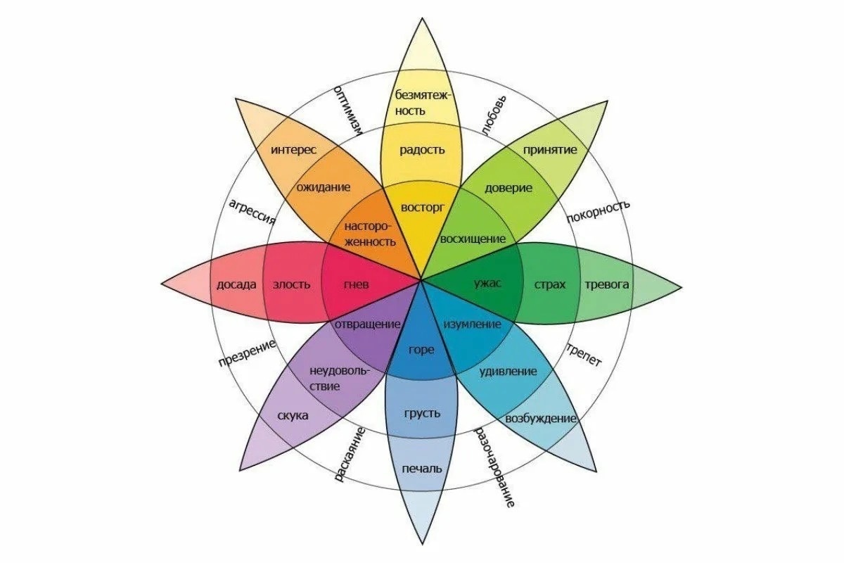 Эмоциональное воздействие цвета на человека.