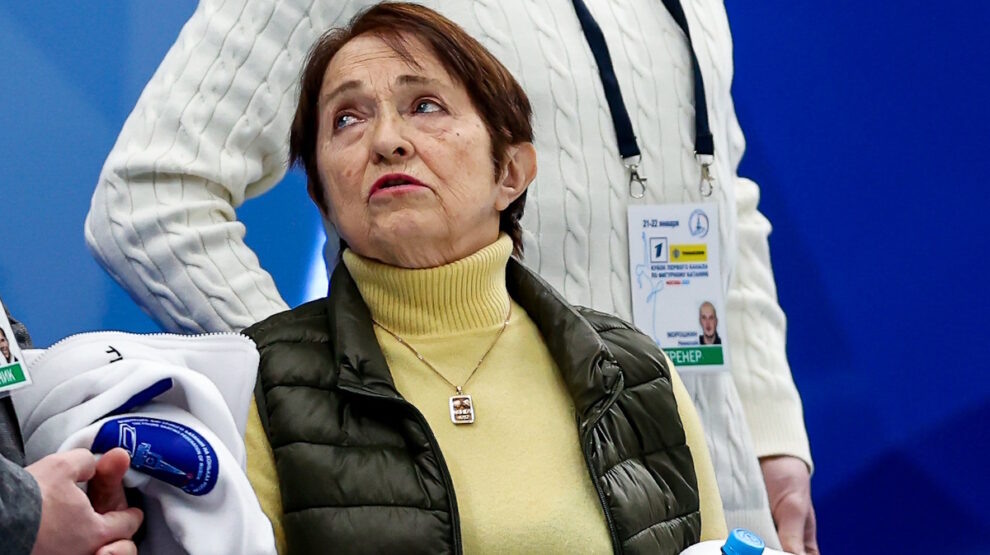    Тренер Тамара Москвина. Фото: GLOBAL LOOK PRESS