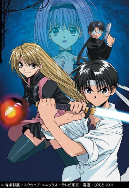 Постер обозреваемого аниме-сериала “Подземелье Токио” (2002 г.)